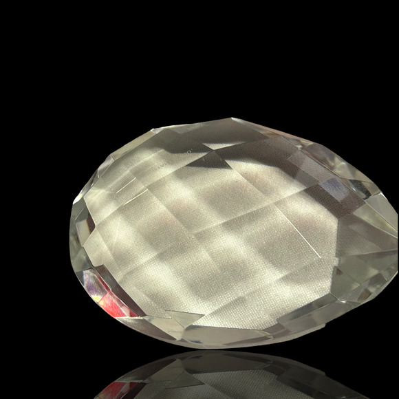 Tiffany and Co. Large Faceted Paperweight BEAUTIFUL & SpaRkLY - Picture 3 of 6